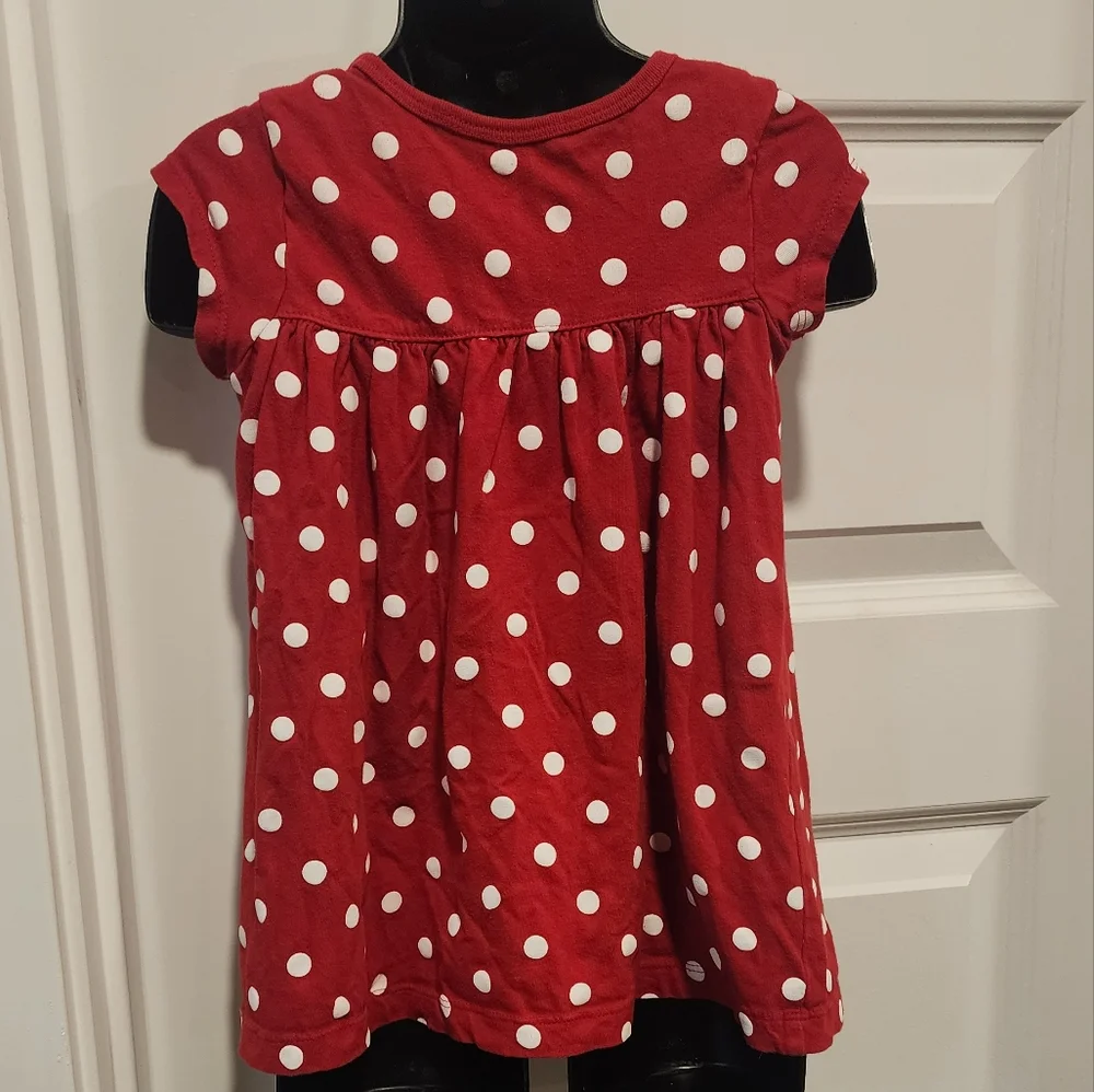 Carter's Red Baby Outfit 24 Months Polka Dot Dress